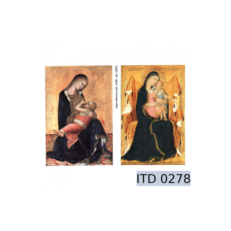 Decoupage paper icons 996-0278 / A3