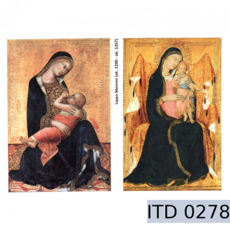 Papier do decoupage ikony 996-0278/A3 - sklep plastyczny - szał dla pl