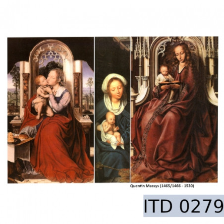 Papier do decoupage ikony 996-0279/A3 - sklep plastyczny - szał dla pl