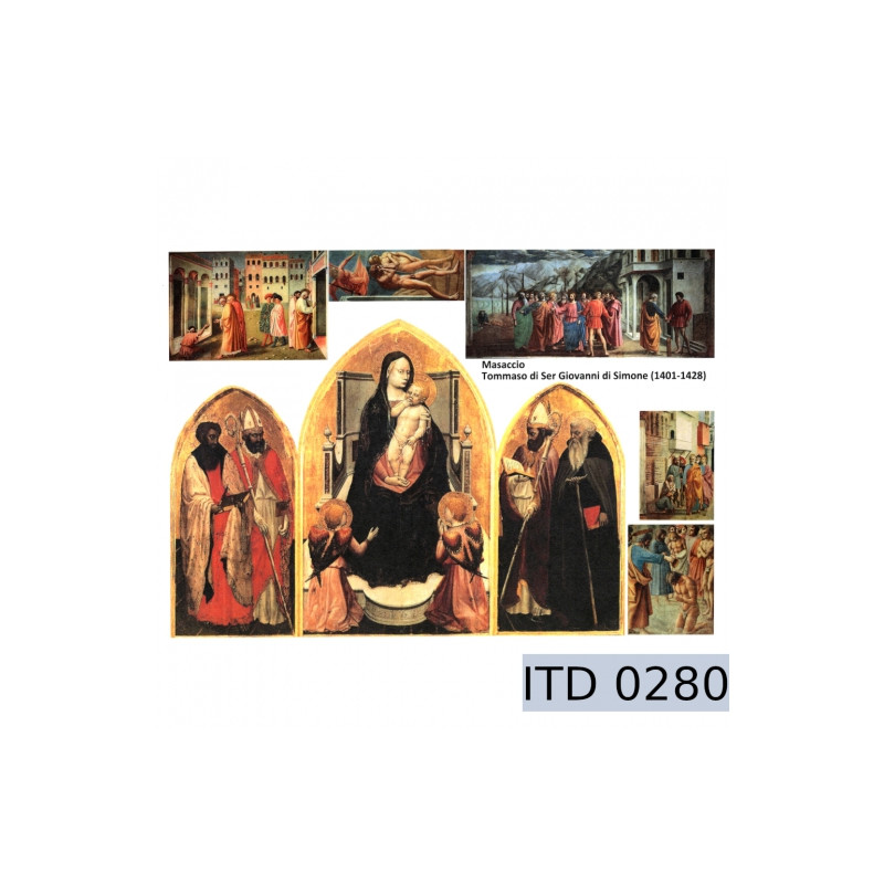 Decoupage paper icons 996-0280 / A3