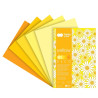 Blok Happy Color deco yellow 5 kolorów A4 170 g 20 ark - sklep plastyc