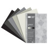 Blok Happy Color deco grey 5 kolorów A4 170 g 20 ark - sklep plastyczn