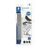 Staedtler mars lumograph charcoal pencil 3 pcs, tortillon in pack