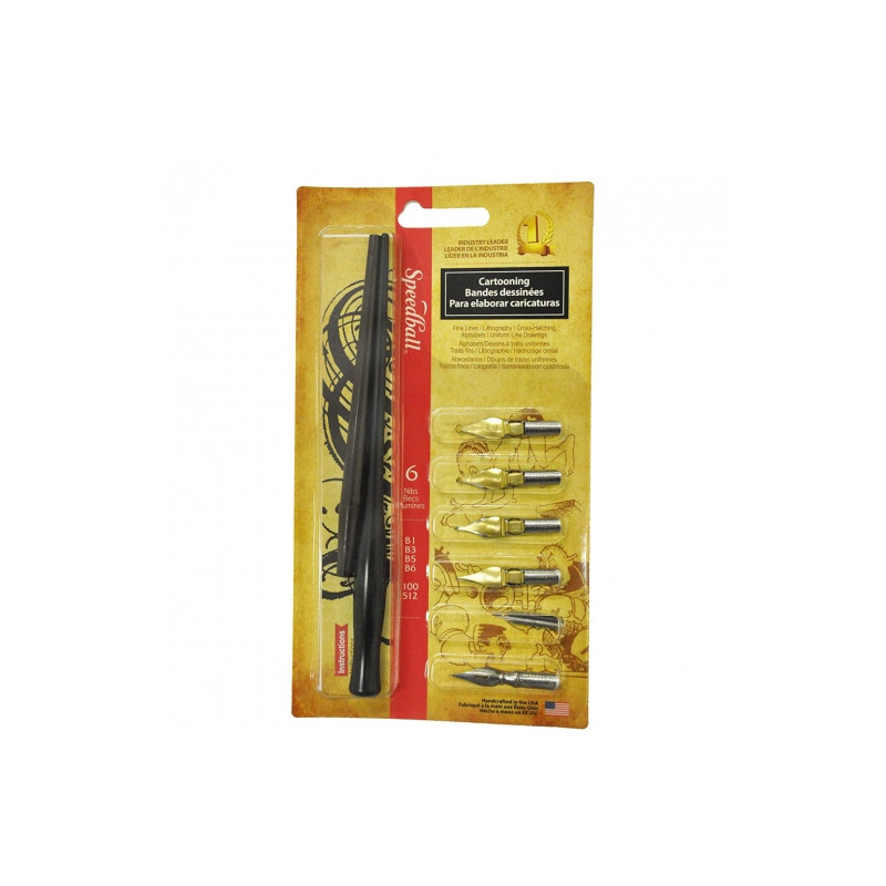 Speedball Cartooning Pen Set
