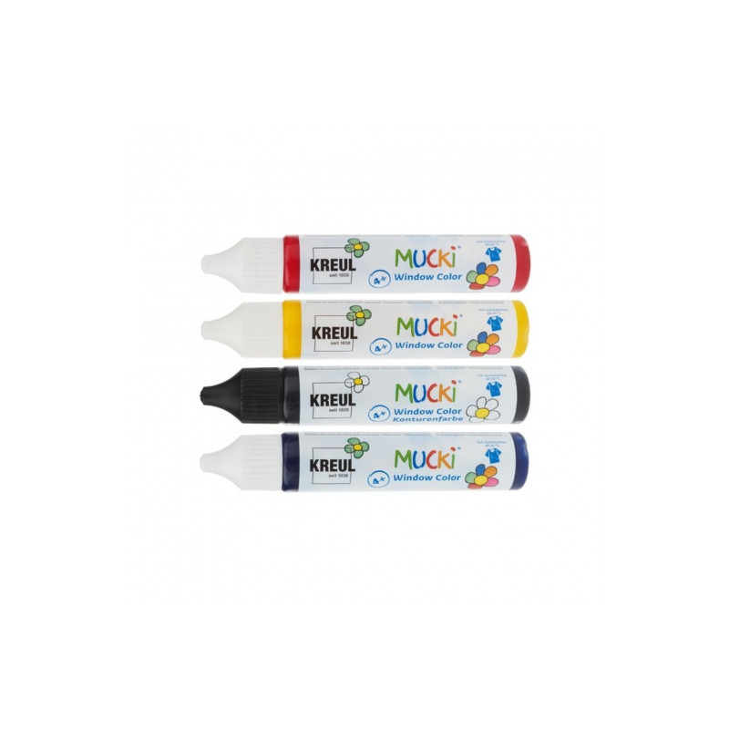 Kreul mucki window color gel paint for glass 29ml
