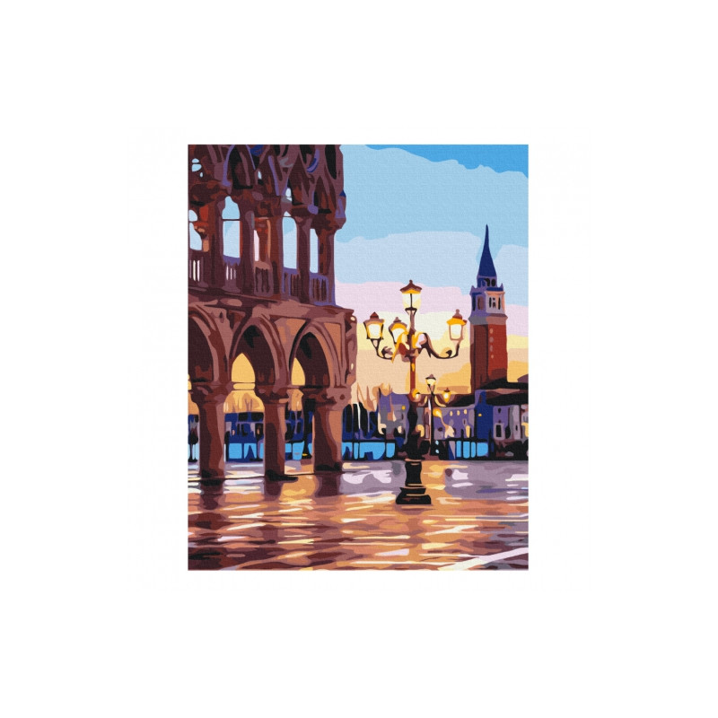 Brushme painting by numbers 40x50cm evening in Venice