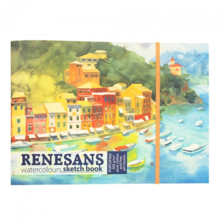 Szkicownik Renesans portofino do akwareli 17.5x24.5cm 300g 12ark- skle