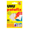 UHU patafix white self-adhesive mass 80 pieces