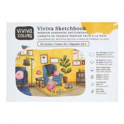 Viviva Colors cotton sketchbook 300g 20ark
