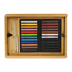 Conte a Paris sketch set in bamboo box