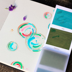 Viviva Colors metallic watercolors 10 metallic colors