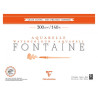 Blok Clairefontaine akwarelowy fontaine grain satine 300g 20ark - skle