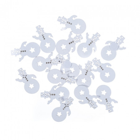 DP Craft adhesive wooden shapes- snowman 2,5 x 3,8cm 16pcs