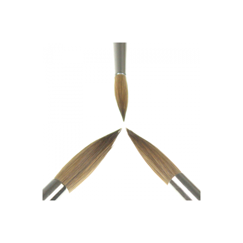 Kolibri pędzle naturalne okrągłe seria 90 - sklep plastyczny - szał dl