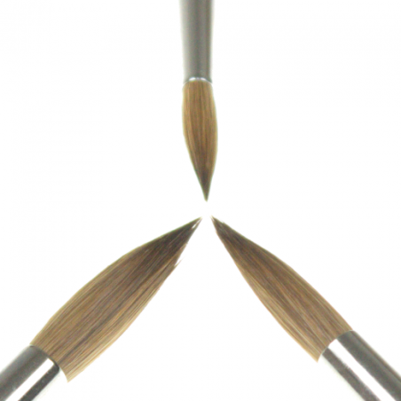 Kolibri pędzle naturalne okrągłe seria 90 - sklep plastyczny - szał dl