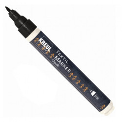Kreul textil marker opak black 1-2mm
