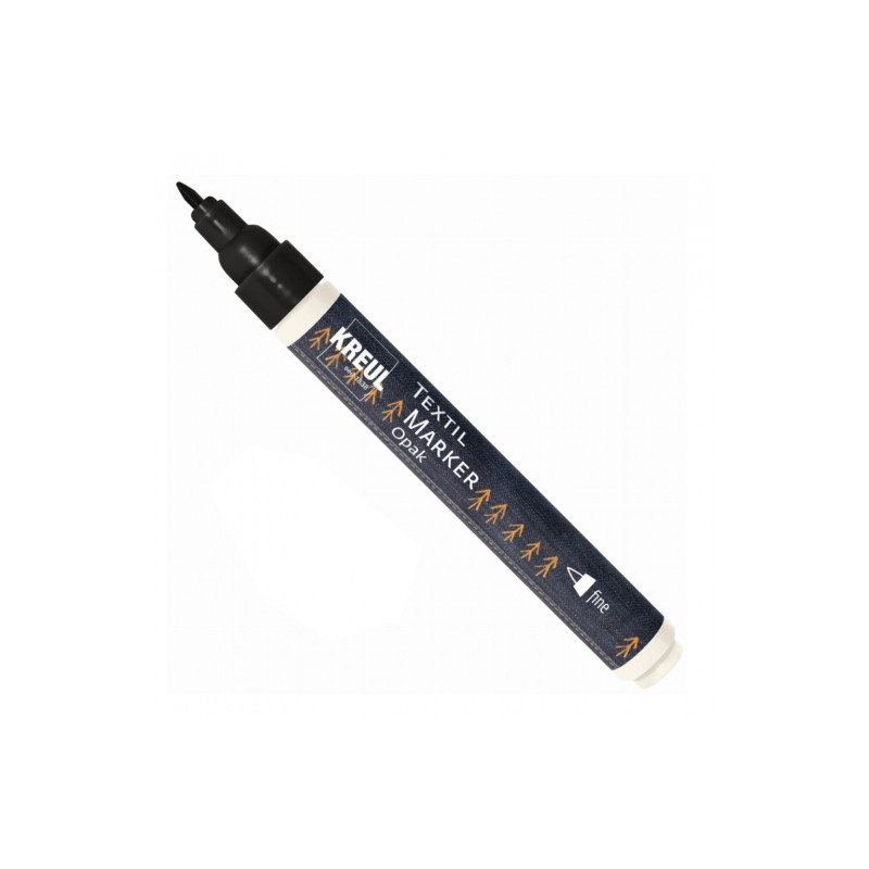 Kreul textil marker opak black 1-2mm
