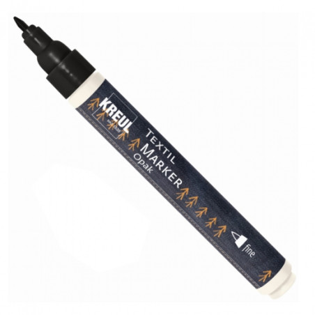 Kreul textil marker opak black 1-2mm