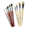 Lineo set of mixed brushes 11 pcs