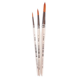 Lineo set nr 606 synthetic round brushes 3szt.