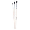 Lineo set nr 607 mixed round brushes 3pcs.
