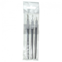 Ceramic and etching needles set of 3pcs