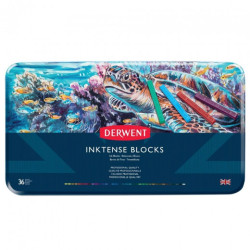 Derwent inktense block set of 36 ink blocks