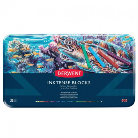 Derwent inktense block set of 36 ink blocks