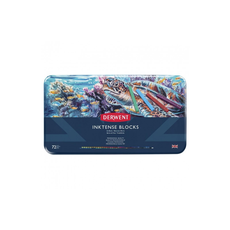 Derwent inktense block set of 72 ink blocks