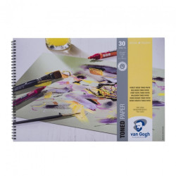 Blok Talens van Gogh forest green 30 sheets 120g