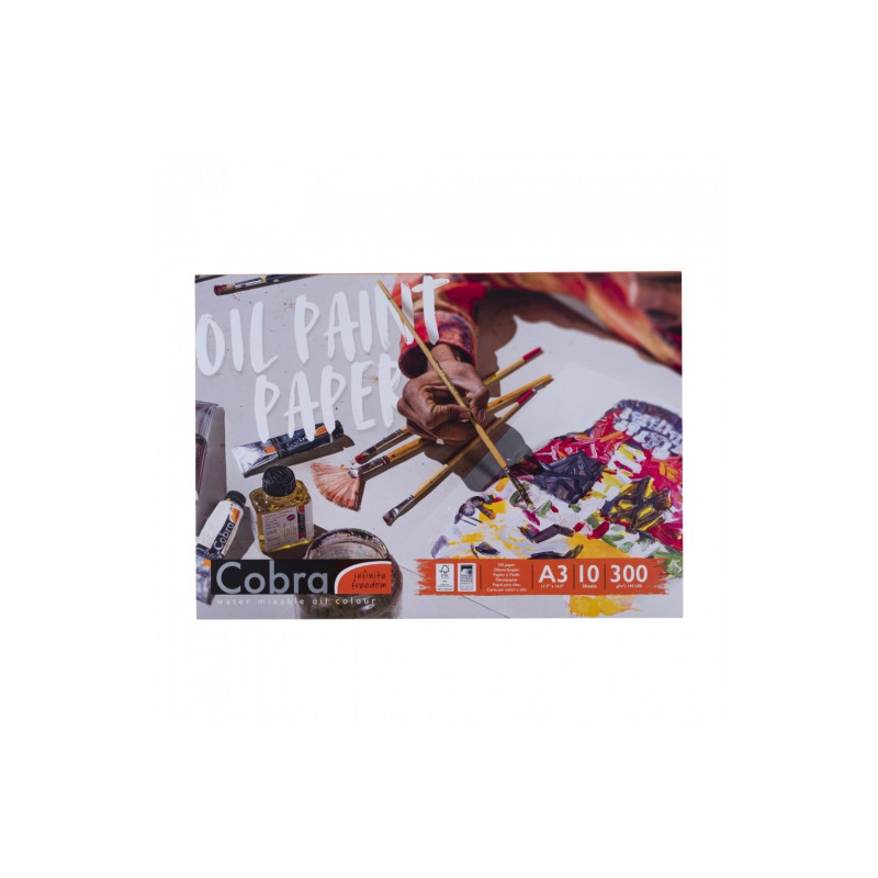 Blok Talens cobra oil paint paper 300g 10 sheets