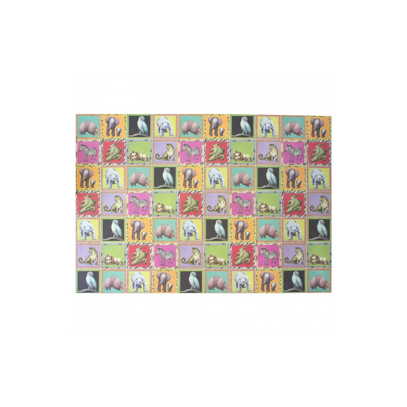 Papier do decoupage 50x70cm calambour CAL062F zwierzęta - sklep plasty