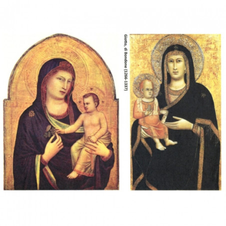 Papier do decoupage soft A4 ITD S057- sklep plastyczny szał dla plasty