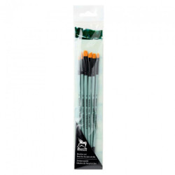 Renesans set of 6 different synthetic brushes 1006F, FR, R, A