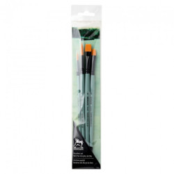 Renesans set of 4 different synthetic brushes 1006F, FR, R