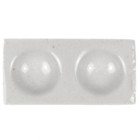 Paleta porcelanowa 2-dołkowa 2,9x5,7 CM Renesans - sklep plastyczny -