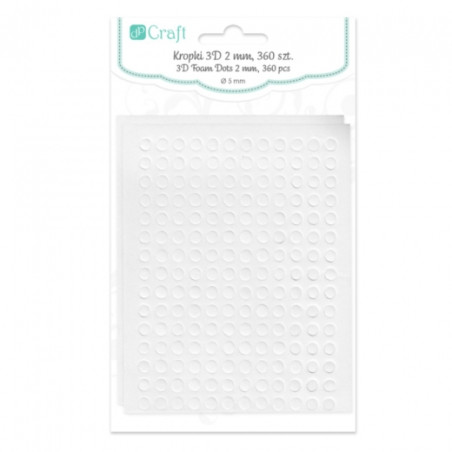 DP Craft 3D foam dots 3x5mm