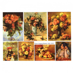 Decoupage paper A4 ITD 0148