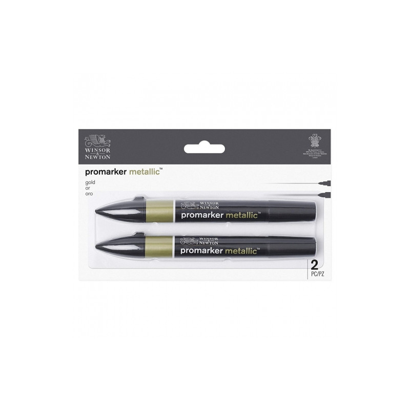 Winsor&Newton promarker gold set 2pcs.