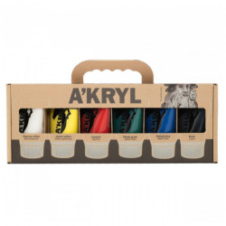 Renesans acrylic paints set 6x100ml