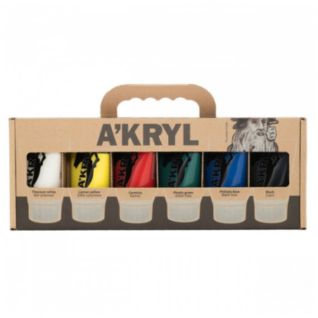 Renesans acrylic paints set 6x100ml