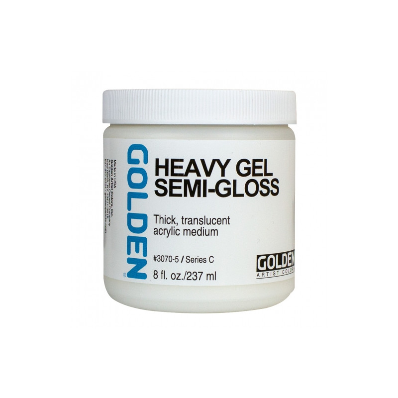 Golden heavy gel semi-gloss satynowy akrylowy żel strukturalny 237ml -