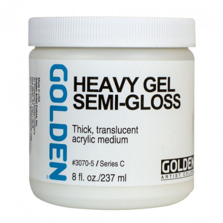 Golden heavy gel semi-gloss satynowy akrylowy żel strukturalny 237ml -