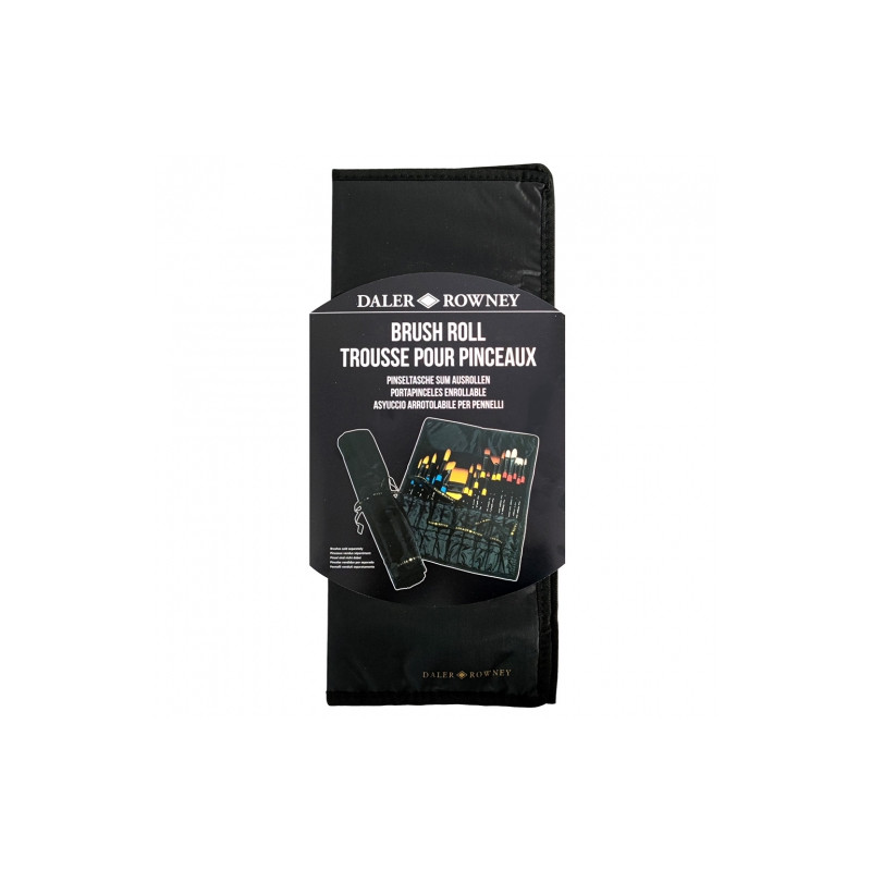 Daler Rowney cloth brush case