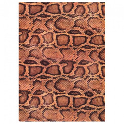 Rice decoupage paper snake's skin A4 ITD R082