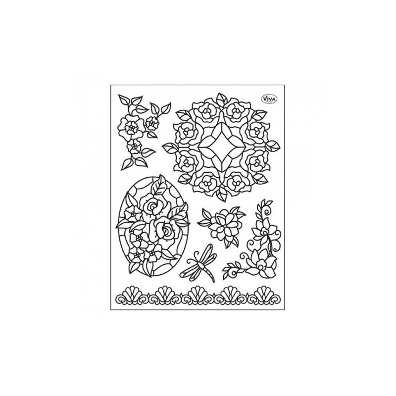 Viva Decor stamps 4003 08600