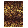 Rice decoupage paper leopard skin A4 ITD R084