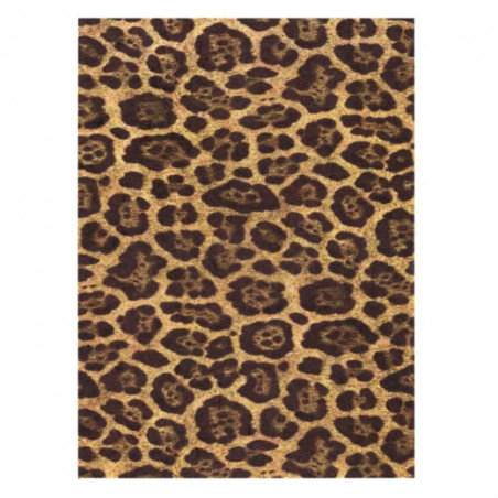Rice decoupage paper leopard A4 ITD R085