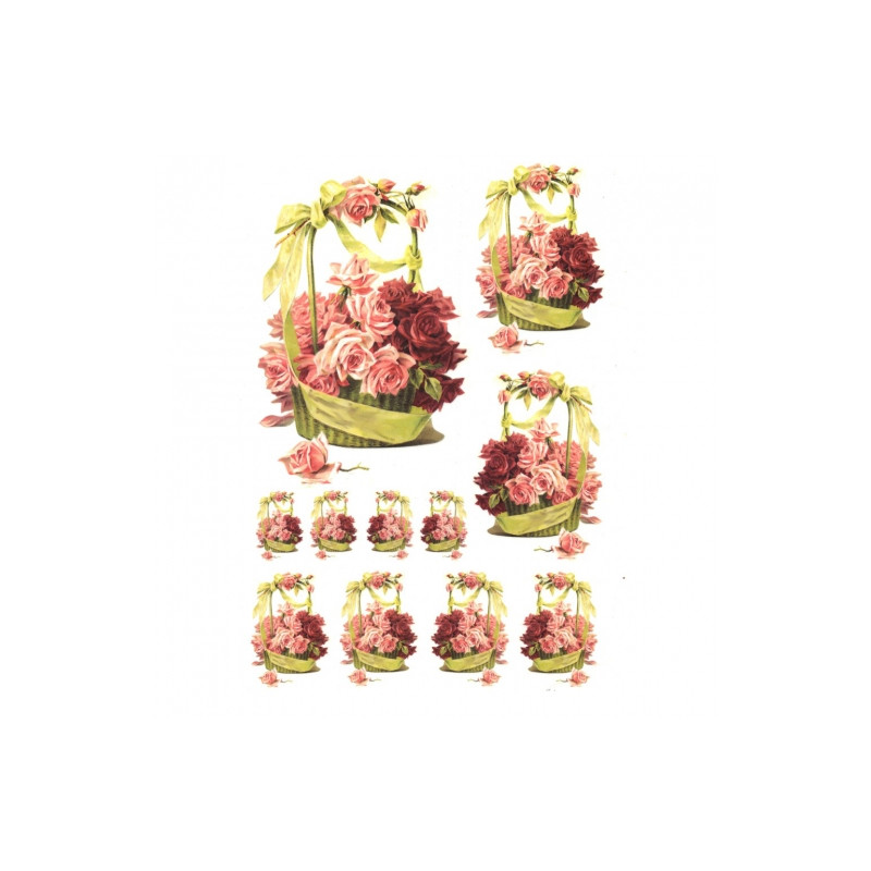 Rice decoupage paper A4 ITD R224