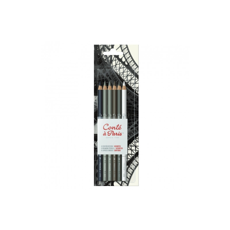 Conte a Paris drawing set 6pcs